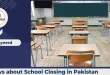 News about School Closing in Pakistan