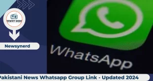 Pakistani News Whatsapp Group Link